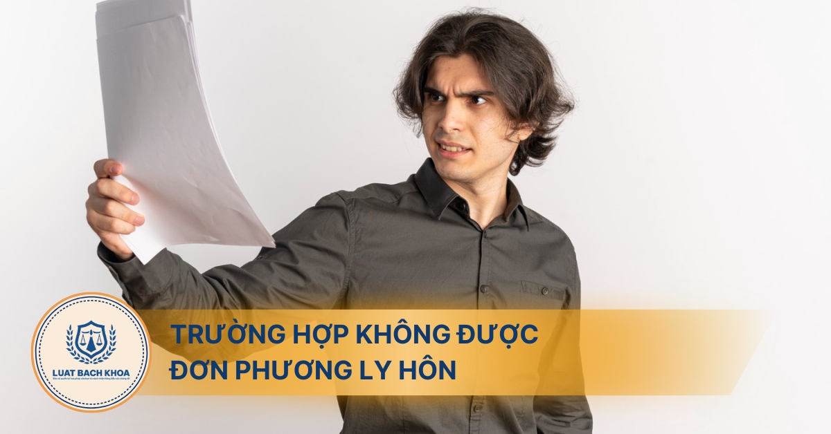 Những trường hợp không được đơn phương ly hôn