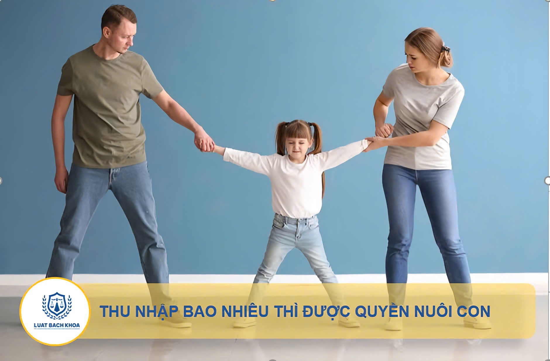 Thu nhập bao nhiêu thì được quyền nuôi con